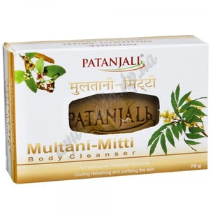 Мыло Мултани Митти Оджас 75г Патанджалы, Мыло Мултаны Митти, Ojas Multani Mitti Patanjali Ayurved, Аюрведа