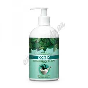 Comex liquid soap, 350 ml Care care, Comex Antibacterial liquid hand soap Care protection with eucalyptus extract,
