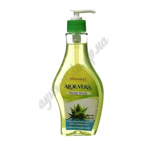 Мило рідке Патанджалі Алое Вера 250мл з дозатором, Patanjali Aloe Vera Hand wash, Аюрведа Здесь