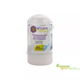 Mineral deodorant Arcana Natura 60g, Mineral deodorant Arcana Natura, Ayurveda