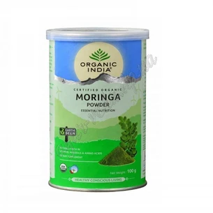 Moringa Organic India, Shigru, 100 g, Moringa Organic India, helps strengthen the body, Moringa oleifera, Moringa Organic, A*