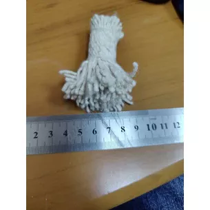 Cotton ropes for lamps and lamps, 100 pcs. without packaging, Ayurveda, Cotton threads for lamps and lamps.