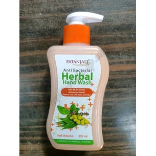 Мыло жидкое антибактериальное Патанджали, Patanjali Anti-Bacterial Herbal Hand wash, Аюрведа