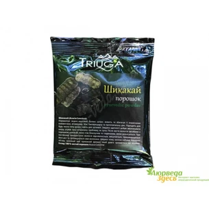 Мыльные бобы Шикакай, Shikakai, Shekakai, Триюга 50г., Acacia concinna, порошок, замена шампуням и моющим средствам от природы,