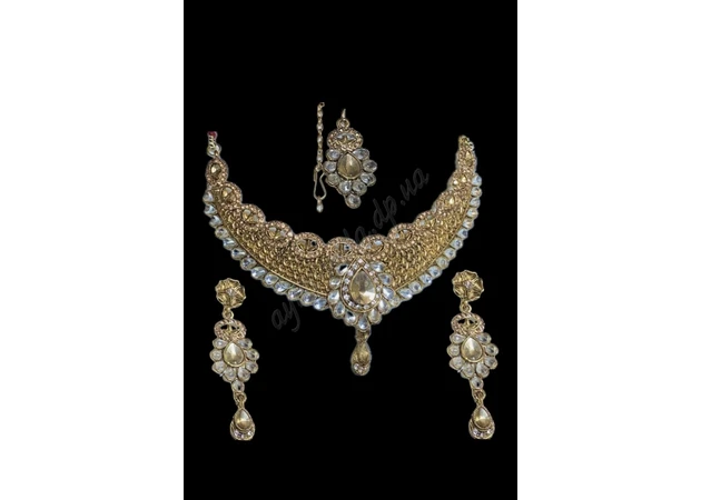Фото 1 - Set (Necklace, headpiece, earrings) UT-00002547-1, Ayurveda