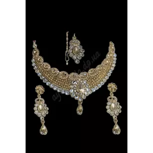 Set (Necklace, headpiece, earrings) UT-00002547-1, Ayurveda