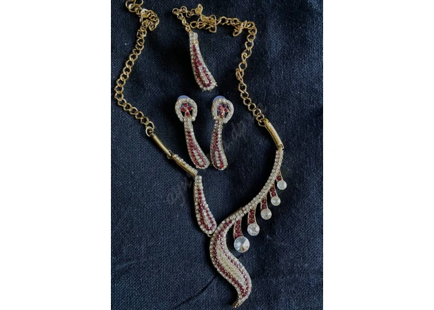 Фото 1 - Set (Necklace, headpiece, earrings) UT-00002788-5, Ayurveda