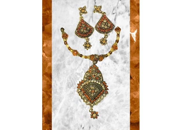 Фото 1 - Sense set (pendant, earrings), k. 150900-3, Ayurveda Here!
