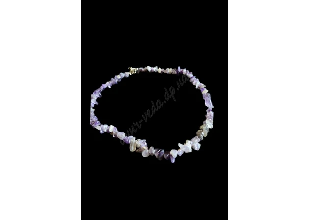 Фото 1 - Amethyst necklace small crumb, 00000060693, Ayurveda Zdes