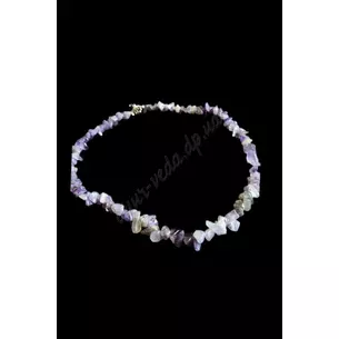 Amethyst necklace small crumb, 00000060693, Ayurveda Zdes