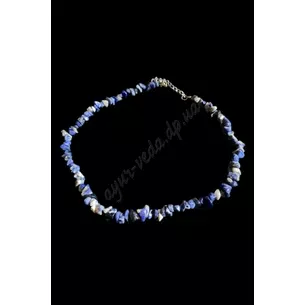 Necklace lapis lazuli small crumb, OF000000091, Ayurveda