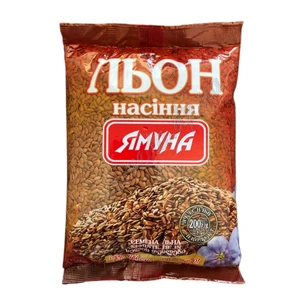 Насіння льону 200 г. Ямуна, Лён семена, Семя льна, Аюрведа Здесь
