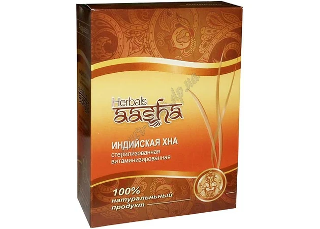 Фото 1 - Естественная индийская витаминизированная хна, Ааша ​​хербалс, Aasha herbals, Аюрведа Здесь!