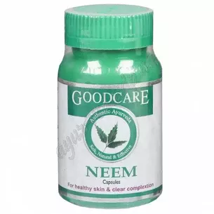 Им ГудКер 60 кап 500мг, Им ГудКэр, Neem Margosa, GoodCare, отменный результат, Аюрведа
