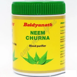 Neem churna Baidyanath 100g, Neem churna, Baidyanath, Neem powder, excellent result, Ayurveda