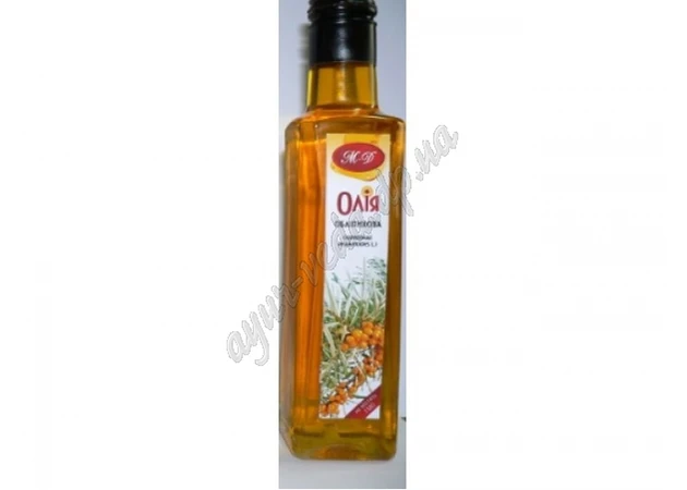 Фото 1 - Sea buckthorn oil 200ml A long-known miracle, Ayurveda