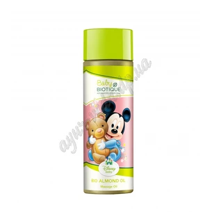 Олія дитяча Біо Мигдаль Міккі 200мл, Bio Almond Disney Baby Massage Oil Biotique, масло для детей «Микки Маус» Био Миндаль Биоти