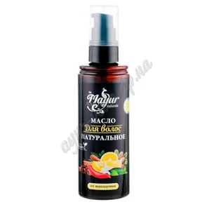Масло для волос Маюр 120 мл., Mayur Hair oil, Масло натуральное против выпадения волос Майюр, Аюрведа
