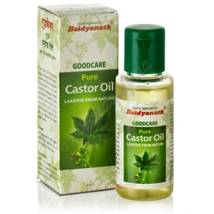 Олія касторова Гудкер 100мл, Касторовое масло, Castor Erand Oil, Oleum ricini, GoodCare, Аюрведа Здесь