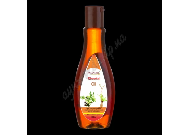 Фото 1 - Sheetal Massage Oil 100ml Patanjali, Sheetal Oil Patanjali Divya, Ayurveda