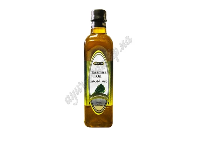 Фото 1 - Tarameera oil 500ml Hemani, Arugula oil, Tarameera oil, Tarameera oil Hemani International (Usmy oil), for strengthening and