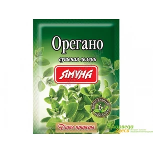Орегано 6г Ямуна, душица, приправа, которая подарит здоровье, Аюрведа Здесь
