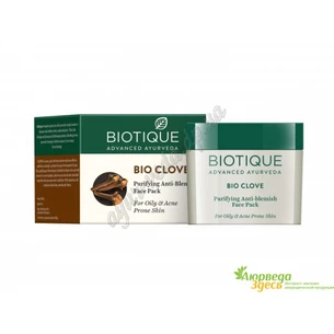 Purifying anti-pigment mask Bio Clove Biotik Bio Clove PURIFYING ANTI-BLEMISH FACE PACK