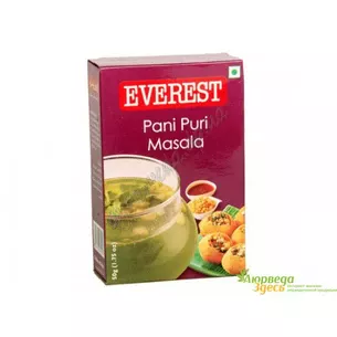 Пани Пури масала Эверест 100г, Pani puri Masala Everest, натуральная приправа для первых блюд, Аюрведа Здесь*
