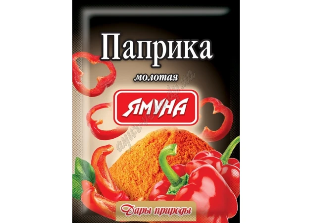 Фото 1 - Паприка молота 15г Ямуна, молотая, Аюрведа