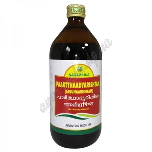 Partharishta Arjunarishta Nagarjuna 450 ml, Arjunarishta Nagarjuna Paartthaadyarishtam, Arjunarishtam, Partharishta, cordial