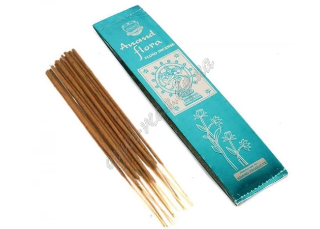 Фото 1 - The aroma of Anand Flora Fluxo Natural Agarbathi 25g, Anand Flora Masal incense Pollen, with a bright aroma, Ayurveda