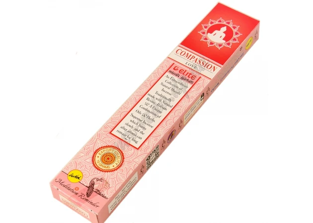 Фото 1 - Masala incense sticks, aromas Compassion, Sree Vani 15g Sri Vana Compassion agarbatti Masala Incense Sticks, Blagov