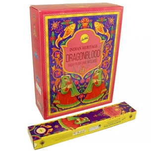Пахощі Dragonblood, Sree Vani agarbatti Indian Heritage15г, Аромапалочки масальные благовония Шри Вани Кров Дракону, Благовоние,