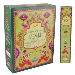 Аромапалочки масличные благовония Jasmine, Sree Vani agarbatti Indian Heritage 15г, Шри Вани