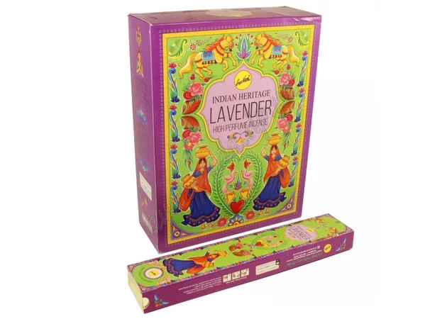 Фото 1 - Aromatic sticks oil incense Sri Vana Lavender, incense, Ayurveda