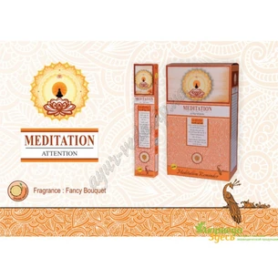 Incense pollen oil incense with an intense aroma of flowers, incense and ambergris, Ayurve.