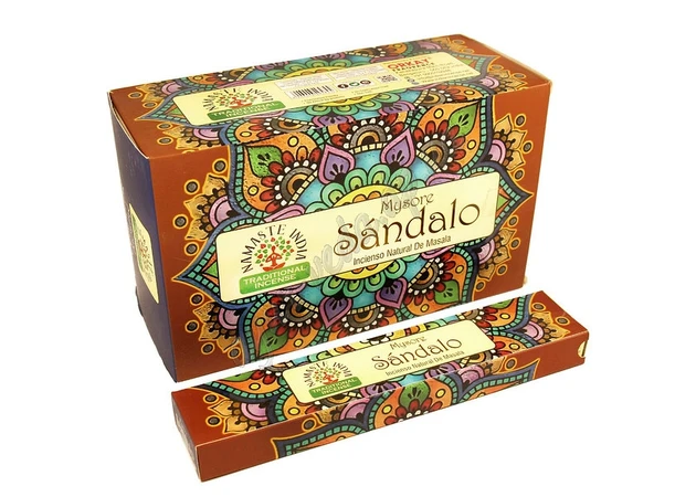 Фото 1 - Incense sticks Orkay Fragrance Mysore Sandalo 15g essential oils Orkay with the aroma of Sandalwood, Ayurveda