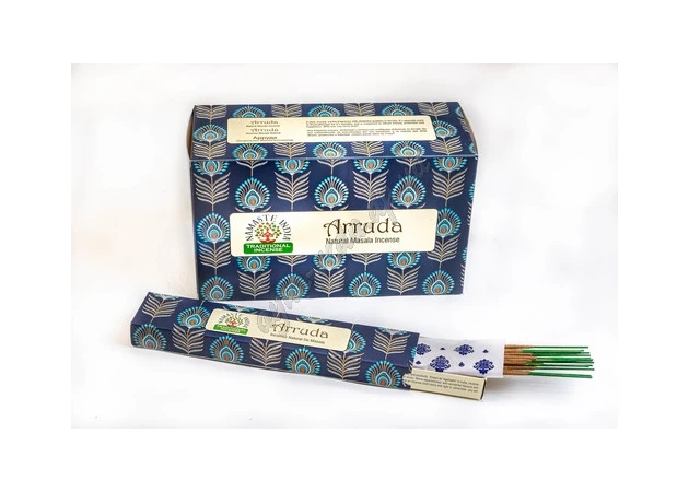 Фото 1 - Пахощі Orkay Fragrance Orkay Arruda 15шт масальні, аромапалочки благовония Оркей с ароматом Арруда, Аюрведа Здесь