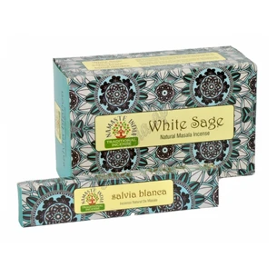 Аромапалочки маскальные благовония Orkay Fragrance White Sage 15шт Оркей с ароматом Белый Шалфей, Аюрведа