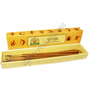 Aromasticks Orkai Fragrance Yoga 15 pieces of aromatic incense Orkai Yoga with the aroma of sacred herbs, aroma sticks, Ayurveda.
