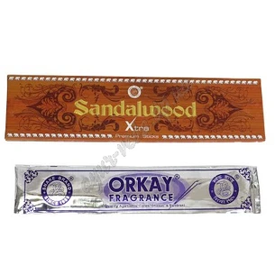 Аромапалочки массальные Благовония Sandal Wood Orkay с ароматом сандала, Аюрведа.