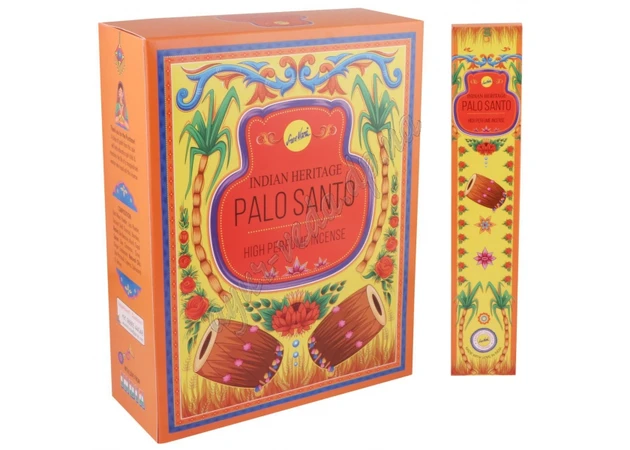 Фото 1 - Аромапалочки масляные благовония Palo Santo, Sree Vani agarbatti Indian Heritage 15г Шрии Вани Пало Санто Благовония