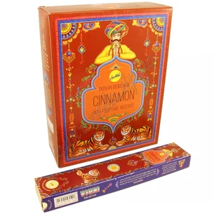 Аромапалочки Sree Vani Cinnamon agarbatti Indian Heritage 15г, Аромапалочки Шри Вани Корица