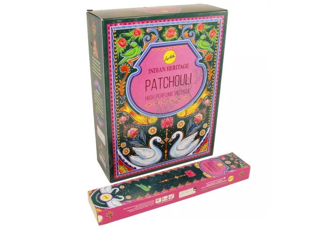 Фото 1 - Oil incense sticks Sree Vani Patchouli agarbatti Indian Heritage 15g Sri Vani Patchouli, Incense, Ayurveda
