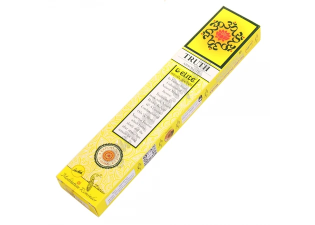 Фото 1 - Пахощі Truth Sree Vani Masala Incense Sticks 15г, Аромапалочки масальные благовония Шри Вани Истина, Благовоние, Аюрведа Здесь