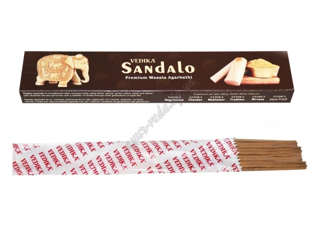 Фото 1 - Vedica Sandalo Orkay Fragrance 15 pcs. Vedica Sandal with sandal aroma, Ayurveda