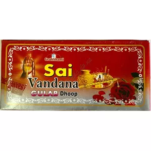 Аромат безосновный Sai Vandana Gulab/Rose Dhoop (10/УП) с ароматом Розы, БЛАГОВОНИЕ БЕЗОСНОВНОЕ, Аюрведа