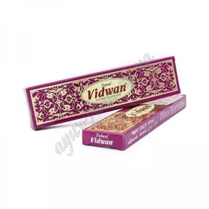 Aroma of Otvan Tulasi 12 pcs., Tulasi Vidwan Premium Masala Incense, Incense Pollen Masala Vidwan, Ayurveda