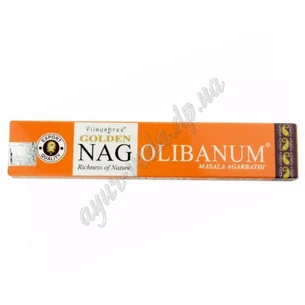 Vijayshree Golden Nag Olibanum aroma 15g, Vijayshree Golden Nag Olibanum fragrances, Ar