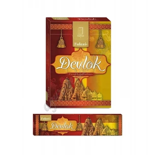 Devlok Flora Tulasi incense sticks 10 pcs., Tulasi Flora Devlok Masala Incense, sandalwood, incense.